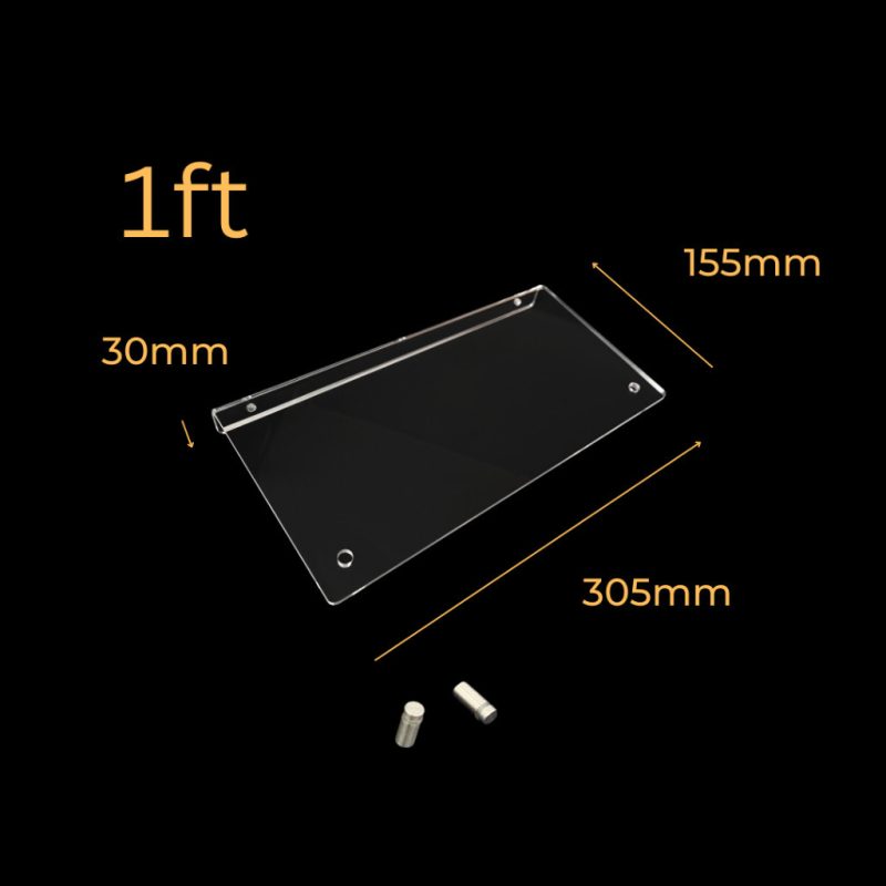 Acrylic Rak Buku Dinding / Wall Book Shelf M - Image 7