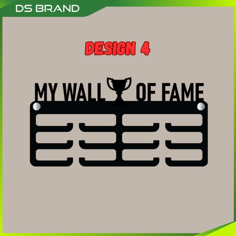 Pingat Gantung Dinding / Medal Wall Hanger / Acrylic 5mm Thick / Medal Organizer / DS Brand M - Image 12