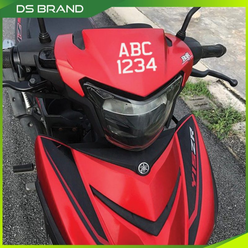 Pelekat Plate Motor Nombor / JPJ Putih Approve / Sticker Nombor Plat Motor / JPJ Motor Plate Number  Sticker M - Image 4