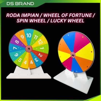 Roda Impian / Wheel of Fortune / Spin Wheel / Lucky Wheel / DS Brand M