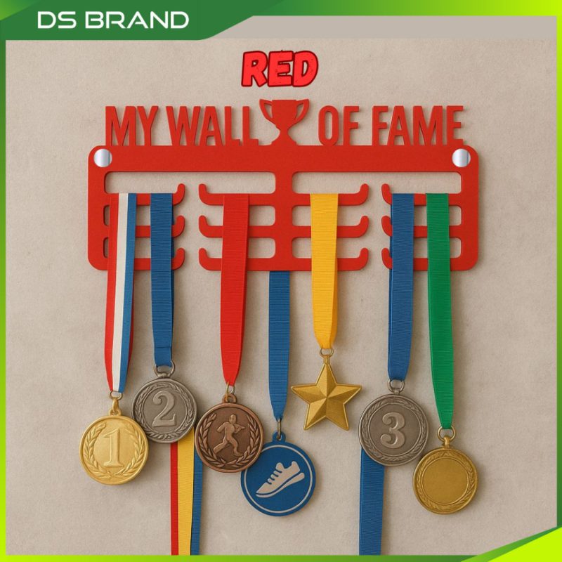 Pingat Gantung Dinding / Medal Wall Hanger / Acrylic 5mm Thick / Medal Organizer / DS Brand M - Image 7