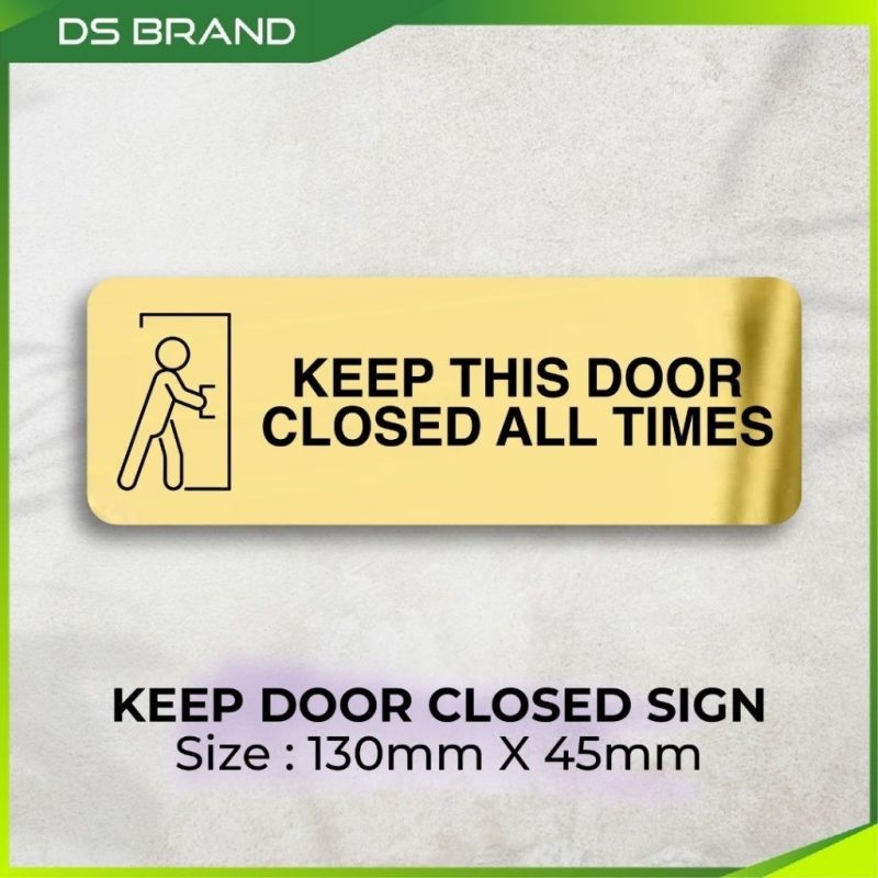 Signage Pejabat & Kedai/ Engrave Signage Push Pull Tolak Tarik Press Bell Office Door Sign Wall Sign - Image 11