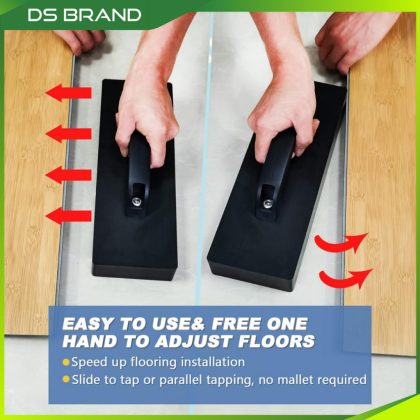 Papan Pengetuk HDPE Lantai Kayu Dengan Pemegang/Heavy Duty HDPE Knocking Board With Handle / Tapping Flooring M