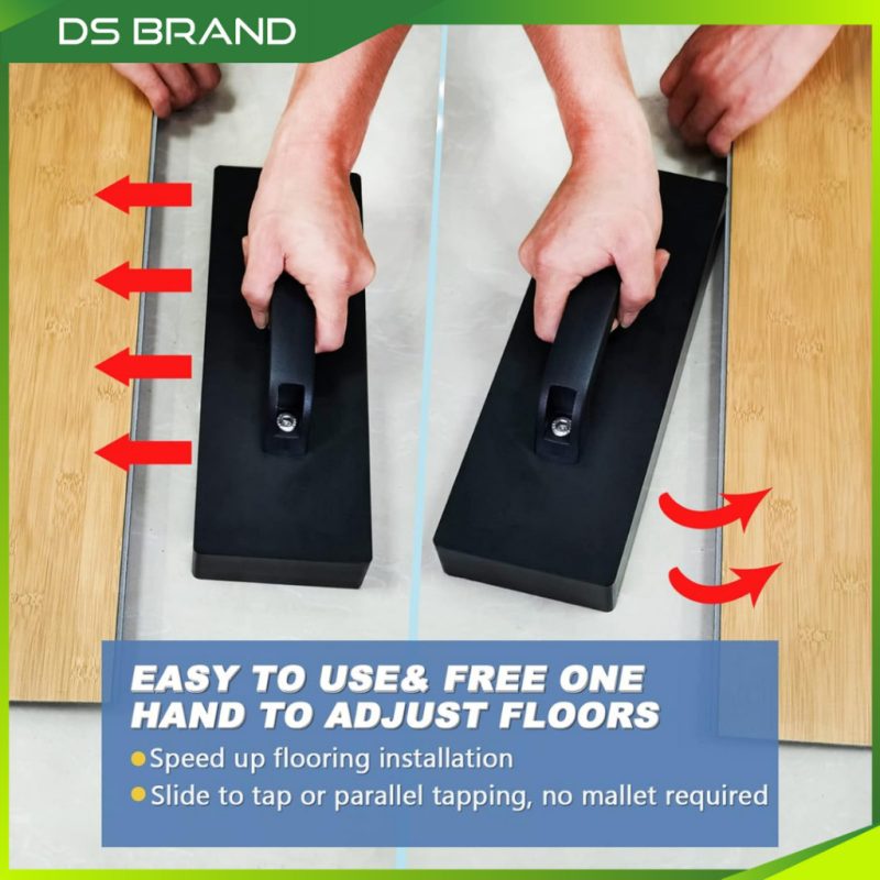 Papan Pengetuk HDPE Lantai Kayu Dengan Pemegang/Heavy Duty HDPE Knocking Board With Handle / Tapping Flooring M
