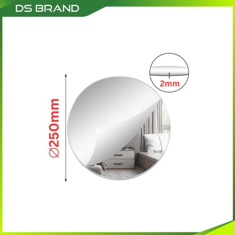 Cermin Akrilik Bulat untuk Fotografi Produk / Circle Round Acrylic Mirror for Product Photography / DS Brand M - Image 9