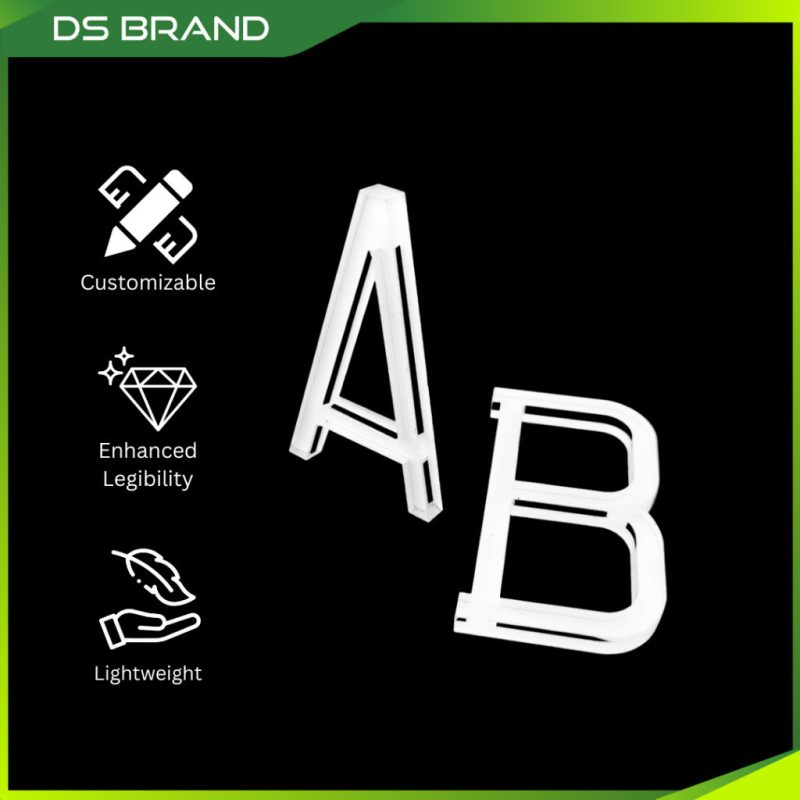 Nombor 3D Plate Kereta KS Jernih Kurus / Car 3D Crystal Number Plate KS Slim Thin / Lebih Quality dengan Tebal 5mm M - Image 8