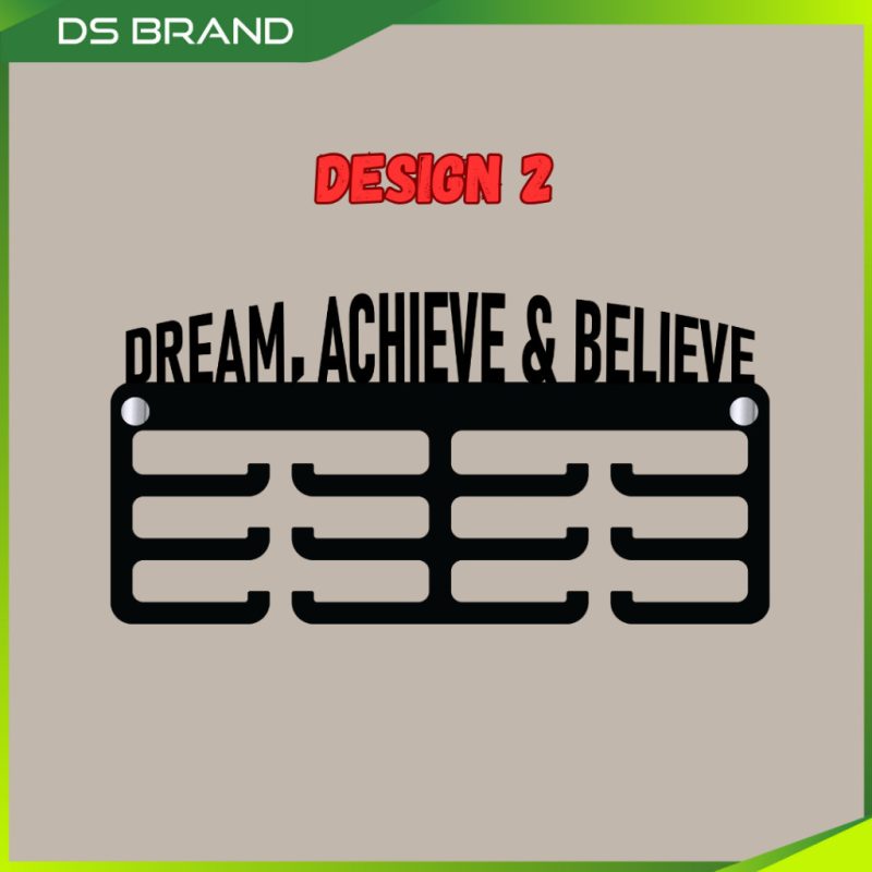 Pingat Gantung Dinding / Medal Wall Hanger / Acrylic 5mm Thick / Medal Organizer / DS Brand M - Image 10