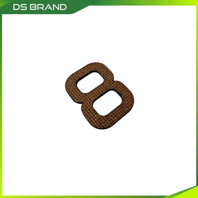 Huruf Kayu 3D DIY / Size 40mm H, 60mm H, 100mm H, 150mm H, 200mm H, 300mm H / Hardboard Alphabet & Number / Wall Decoration / DS Brand M - Image 9