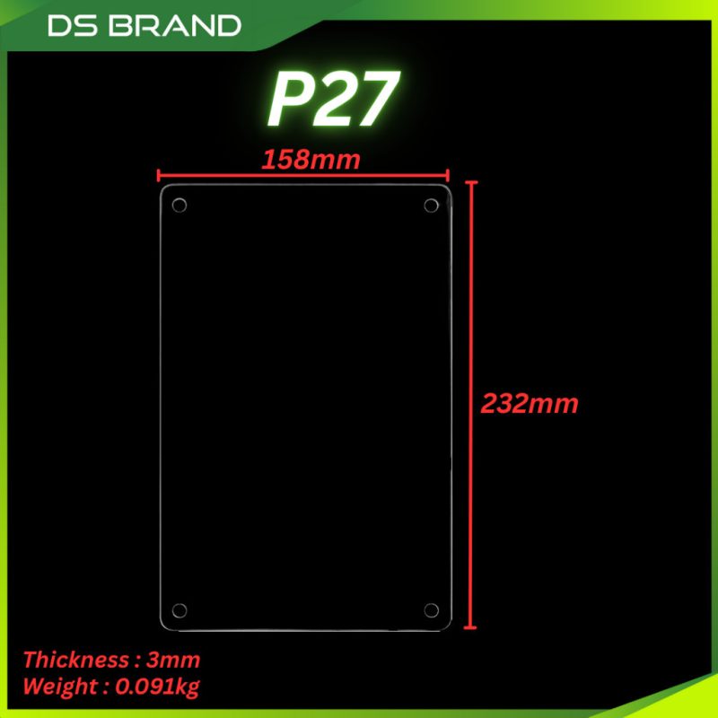 ECU Kotak Penutup Akrilik Moden / ECU Box Cover / Modern Clear Acrylic Cover Civic EG / Civic EK-P70 / EK P27 M - Image 6