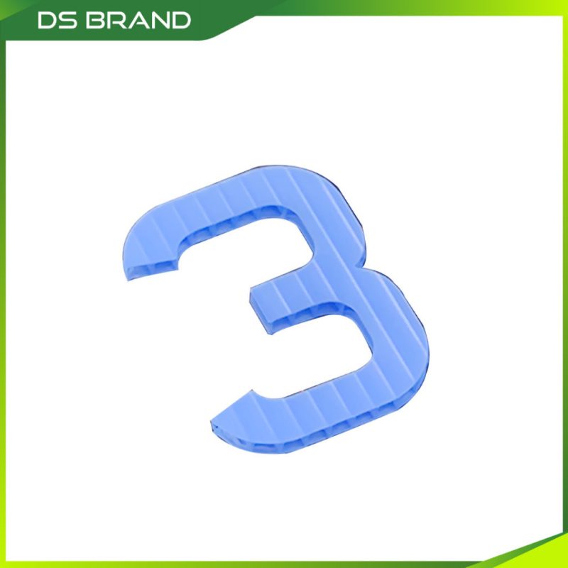 PP Corrugated 3D DIY / Size 200mm H, 300mm H / PP Corrugated Alphabet & Number / Wall Decoration / PM US FOR COLOUR M - Image 20