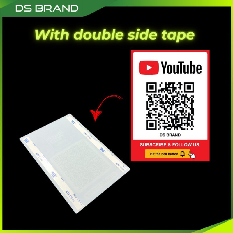 Papan Kod QR / QR Code Rating Review Board / Acrylic UV Printing - DS Brand M - Image 5