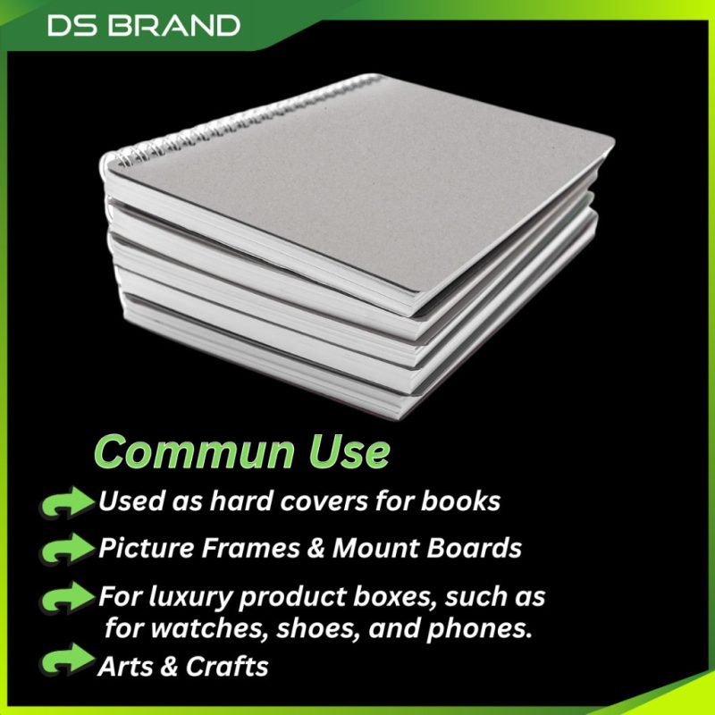 Kadbod Tebal / DIY Grey ChipBoard / Hard Card Board / Thick Cardboard / Papan Kad Keras - DS Brand M - Image 4