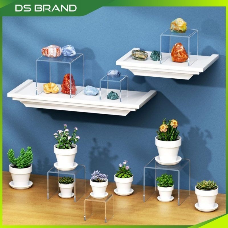 Paparan Akrilik Bentuk-U/Bentuk-N, Rak Paparan Kasut / Buku & Koleksi Hiasan — Acrylic U-Shape/N-Shape Display Stand - - Image 9
