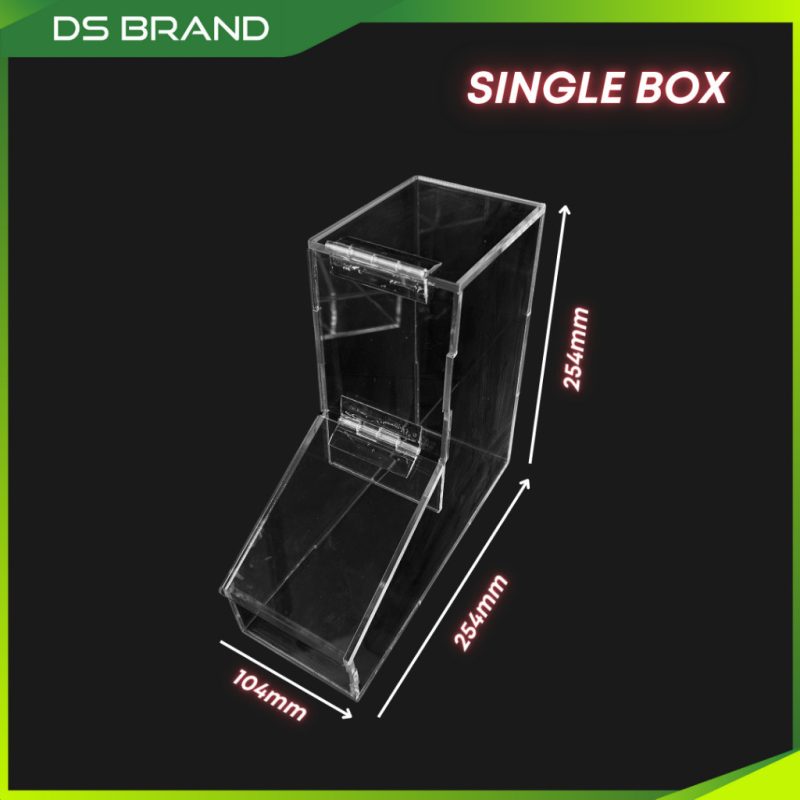 Petak Paparan Dispenser Gula-Gula / Candy Dispenser Display Compartment / Dry Food / Nut / Cereal Dispenser/DS Brand M - Image 5