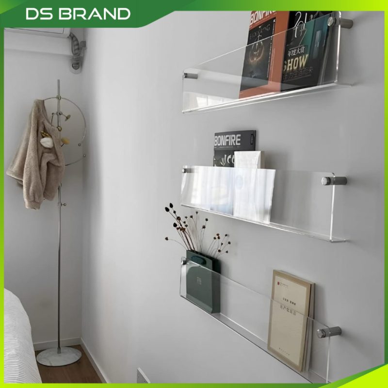 Acrylic Rak Buku Dinding / Wall Book Shelf M - Image 6