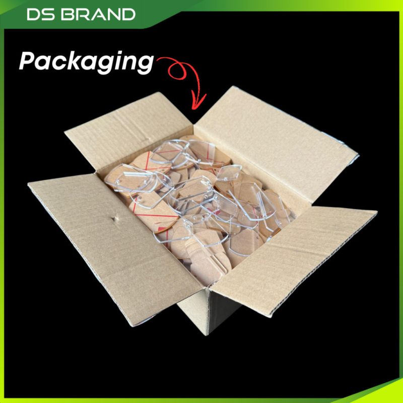Keychain Military Tag Acrylic Kosong DIY TERMURAH Jual 1kg & 4kg / BORONG / Blank Military Tag Keychain Mix Size / DIY M - Image 6