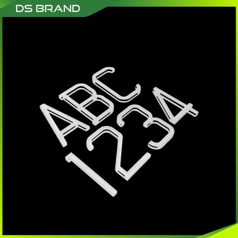 Nombor 3D Plate Kereta KS Jernih Kurus / Car 3D Crystal Number Plate KS Slim Thin / Lebih Quality dengan Tebal 5mm M - Image 3